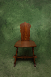 Pair of '70s French Pine Chairs